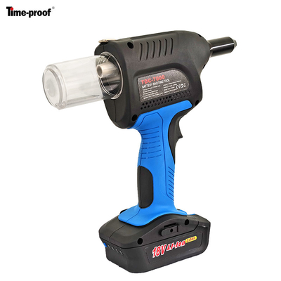 Brushless Cordless Battery Rivet Gun 25mm Stroke Blind RIvets Setting Tool
